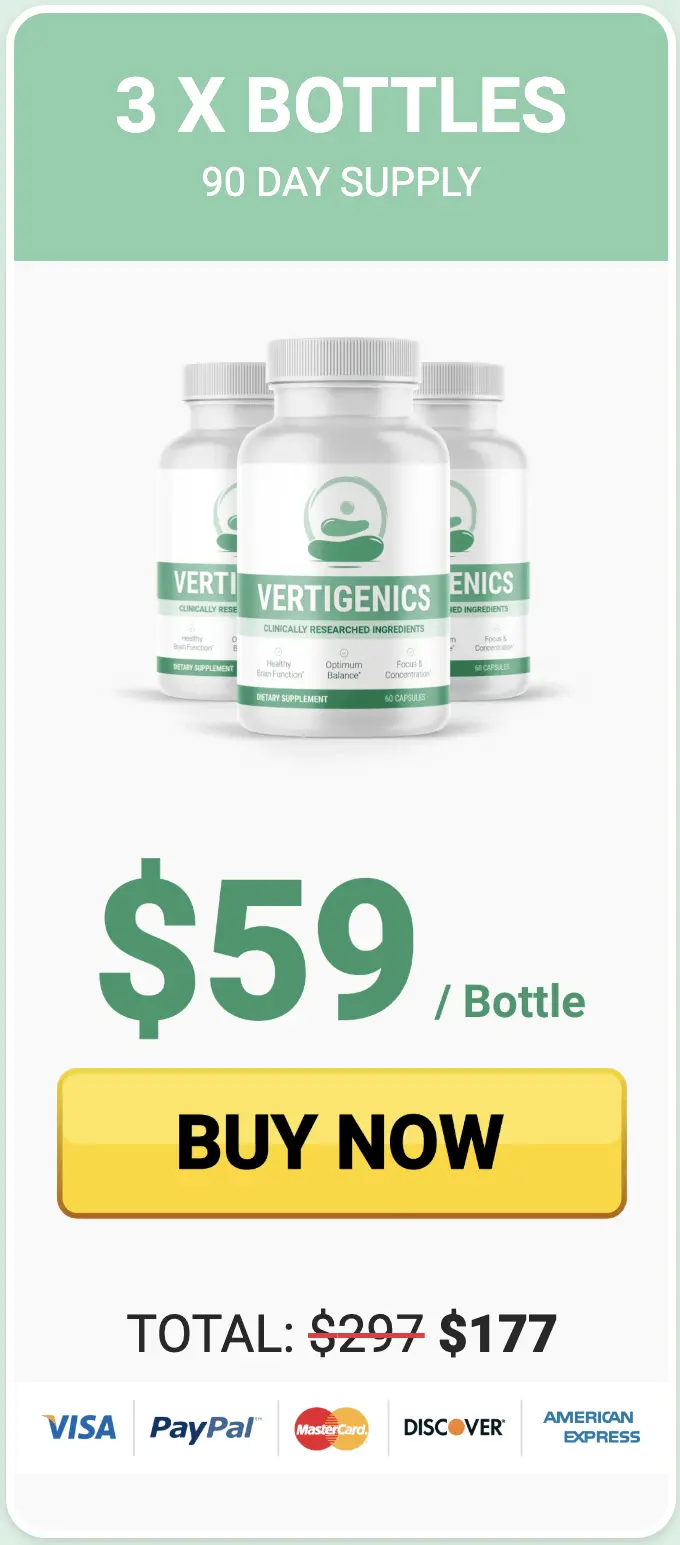 Vertigenics 3 Bottles